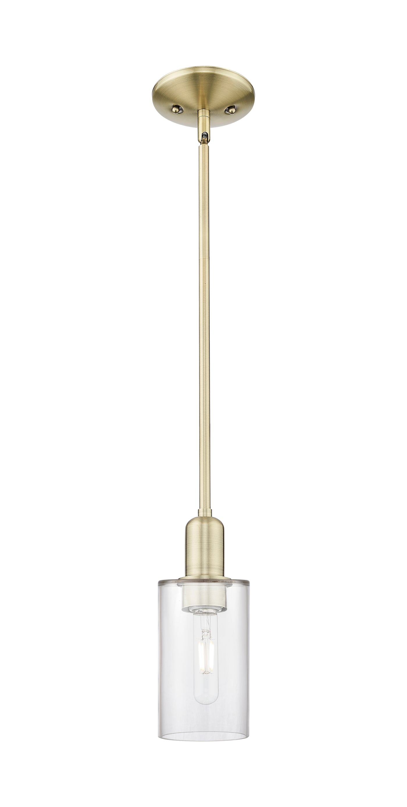 Arcadia Mini Pendant Antique Brass Finish