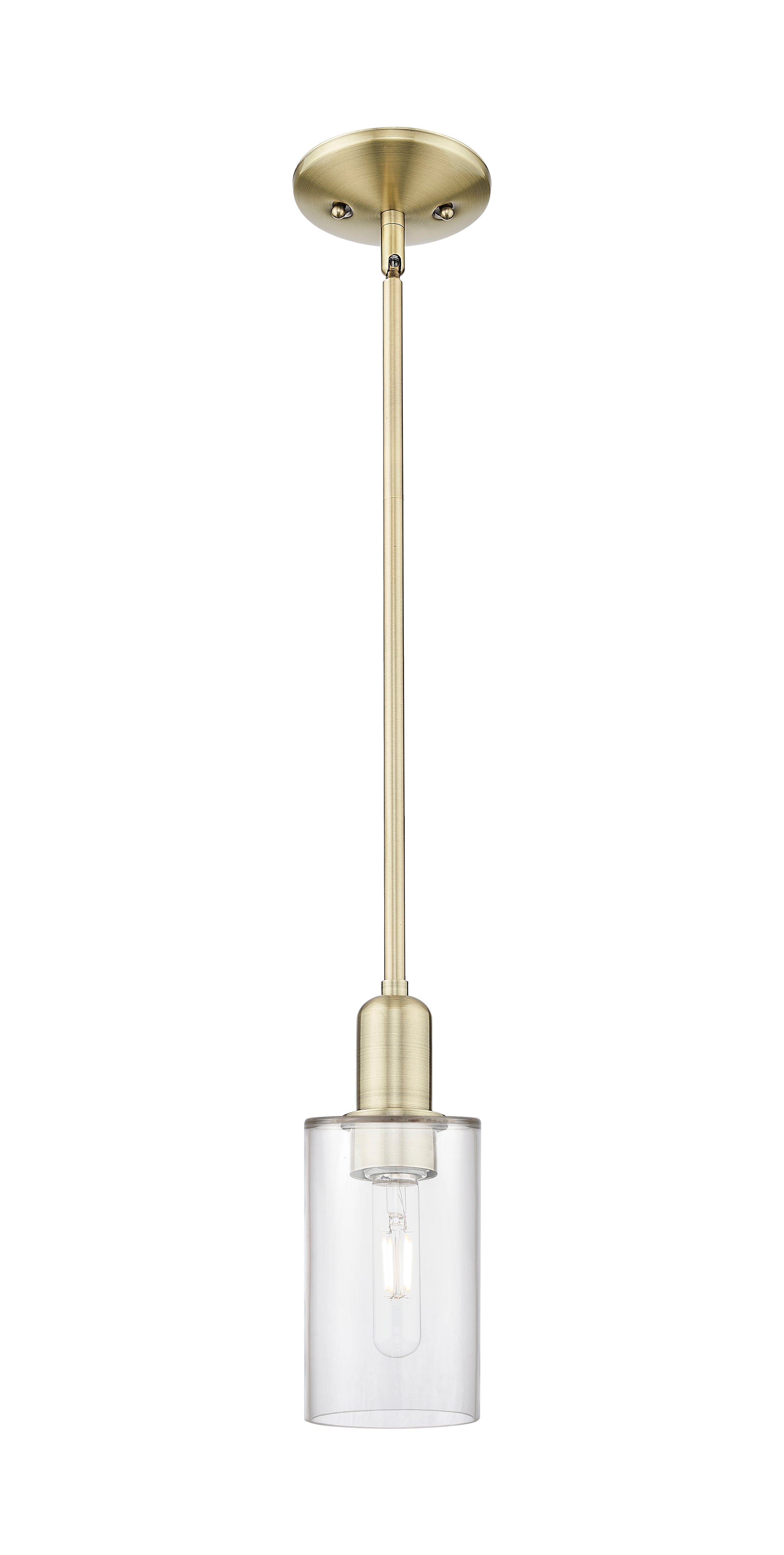 Arcadia Mini Pendant Antique Brass Finish