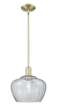 Arcadia Mini Pendant Antique Brass Finish