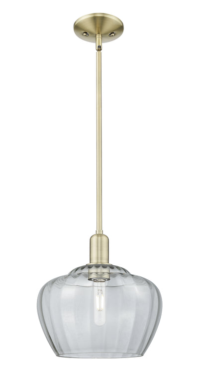 Arcadia Mini Pendant Antique Brass Finish