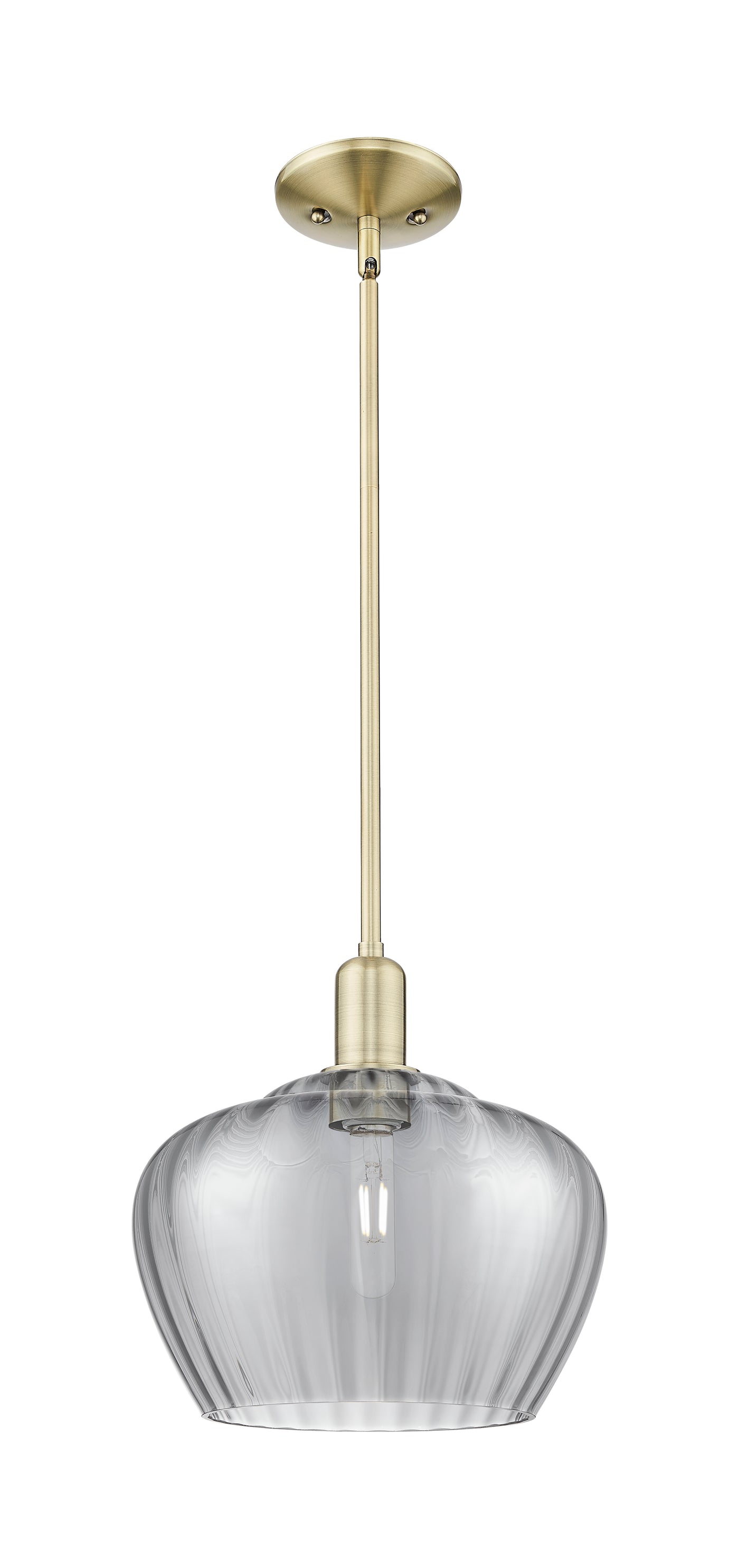 Arcadia Mini Pendant Antique Brass Finish