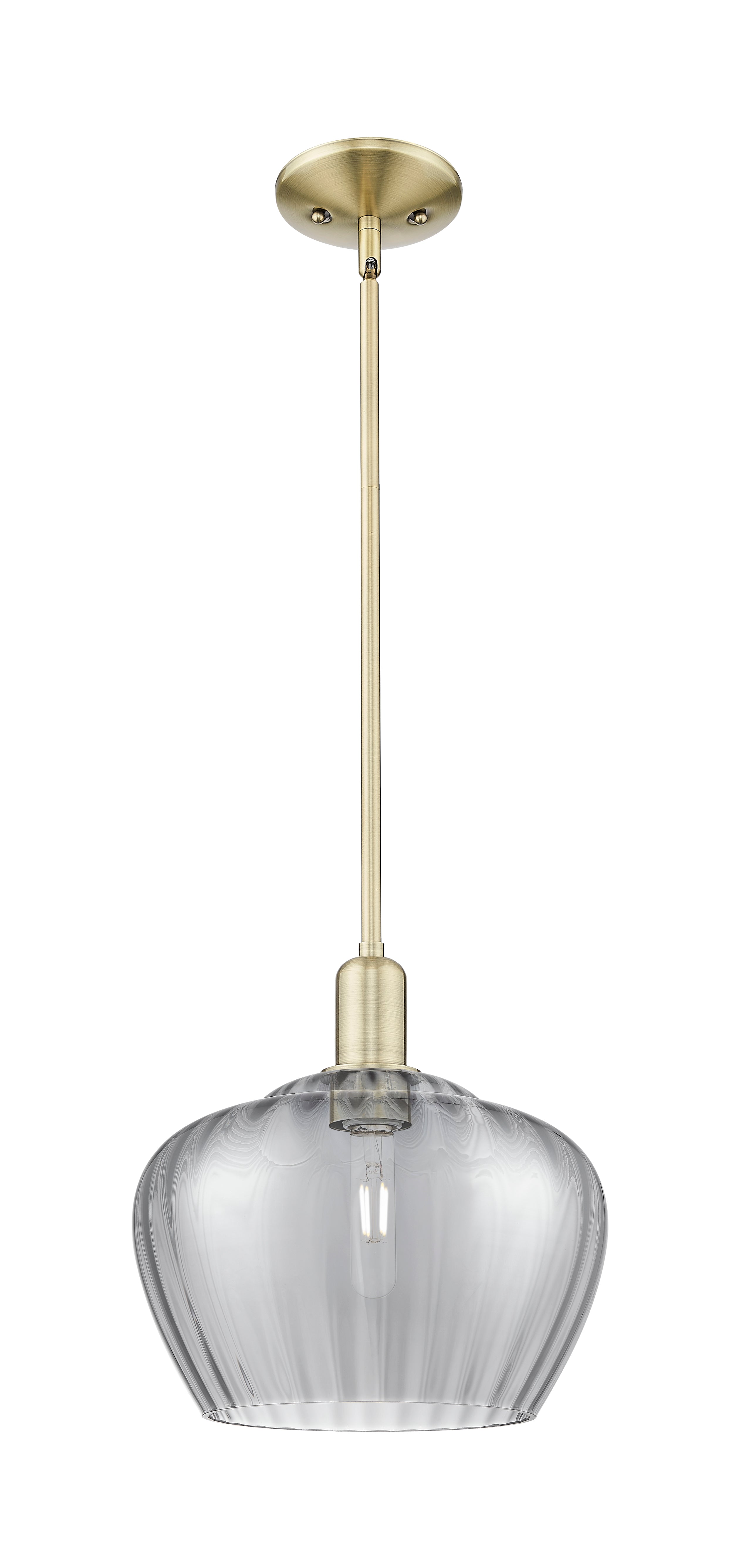Arcadia Mini Pendant Antique Brass Finish