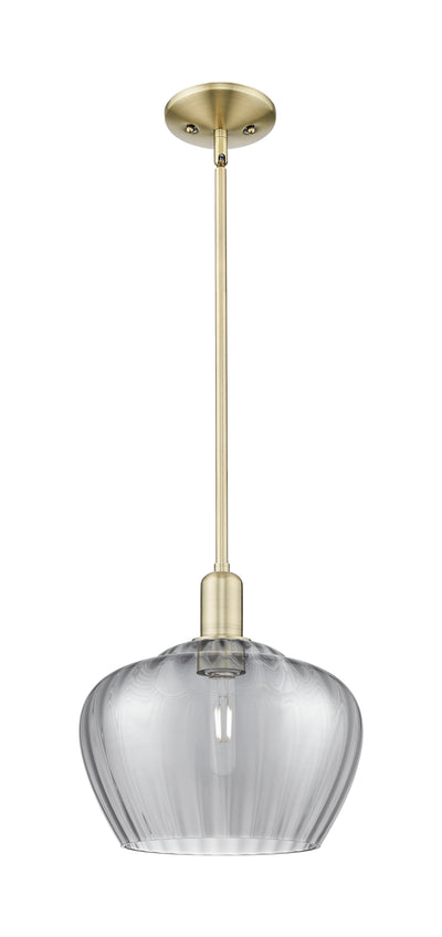 Arcadia Mini Pendant Antique Brass Finish