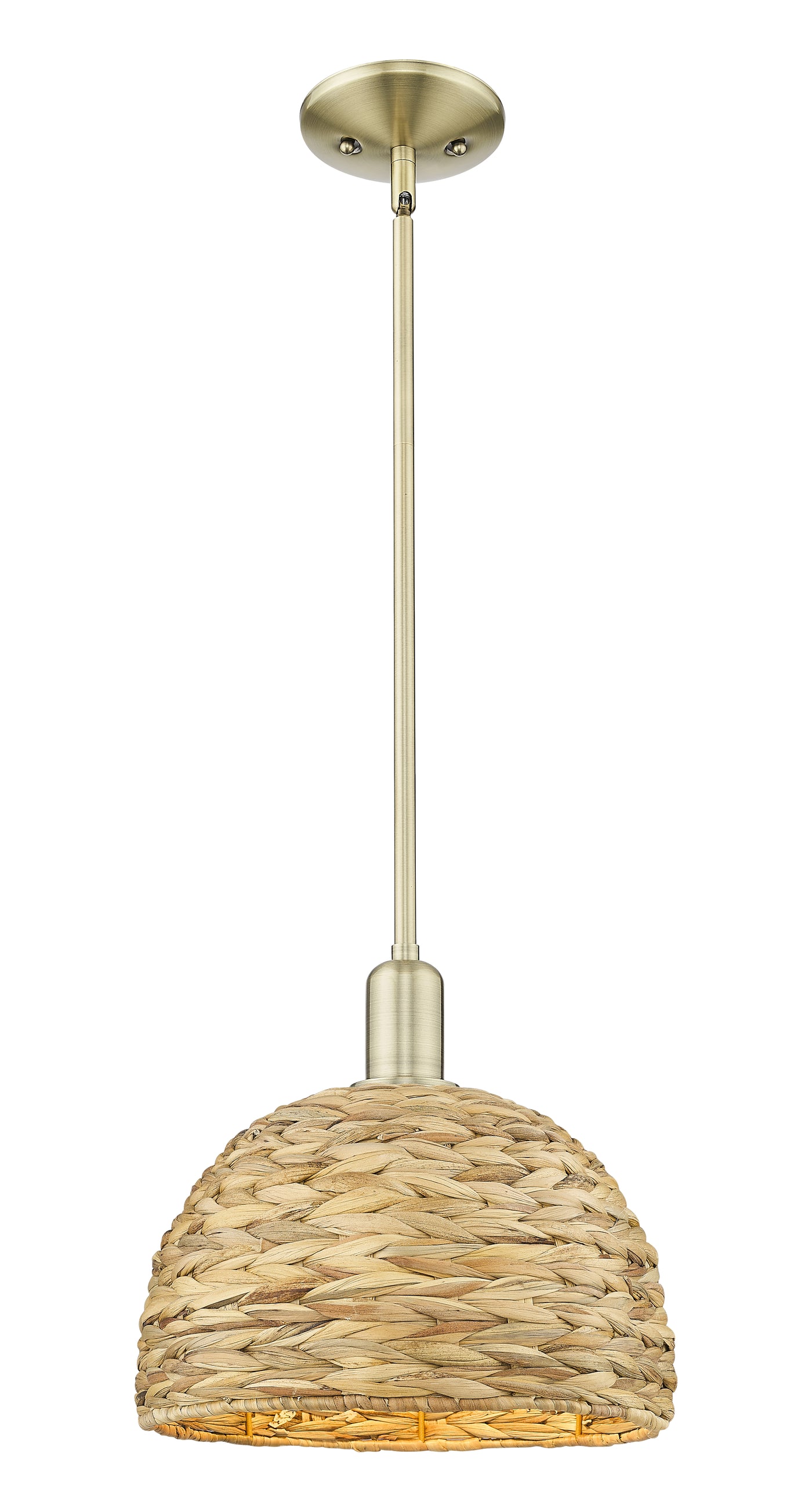 Arcadia Mini Pendant Antique Brass Finish