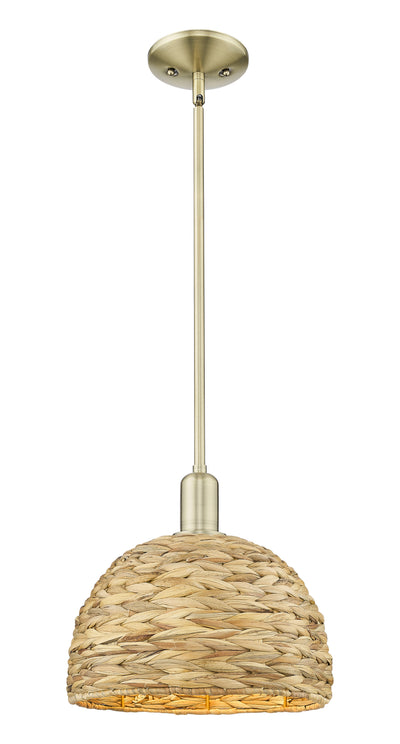 Arcadia Mini Pendant Antique Brass Finish
