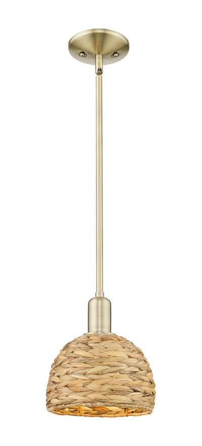 Arcadia Mini Pendant Antique Brass Finish