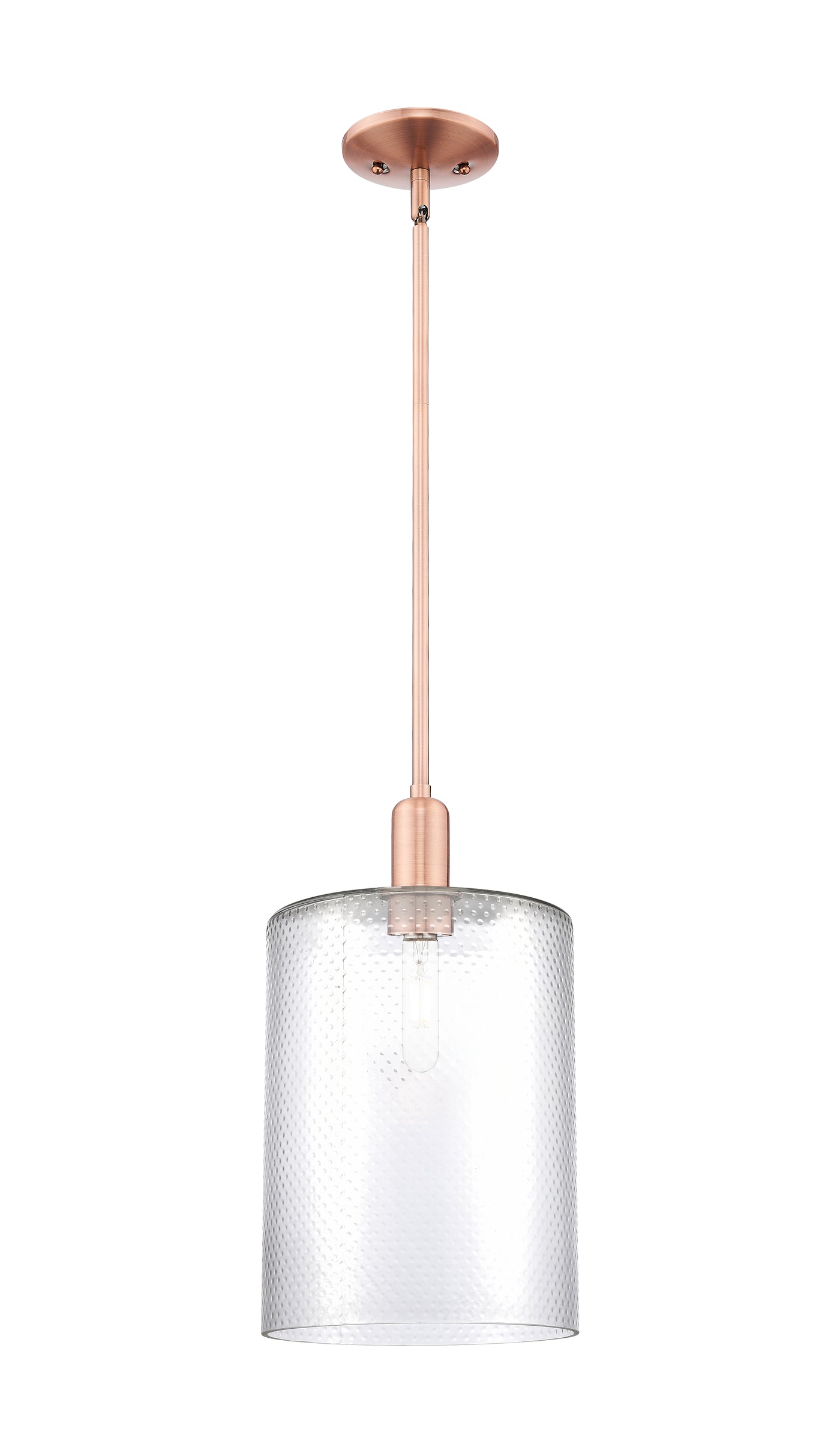 Arcadia Mini Pendant Antique Brass Dimmable