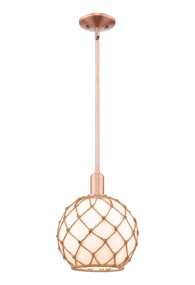 Arcadia Mini Pendant Antique Brass Finish