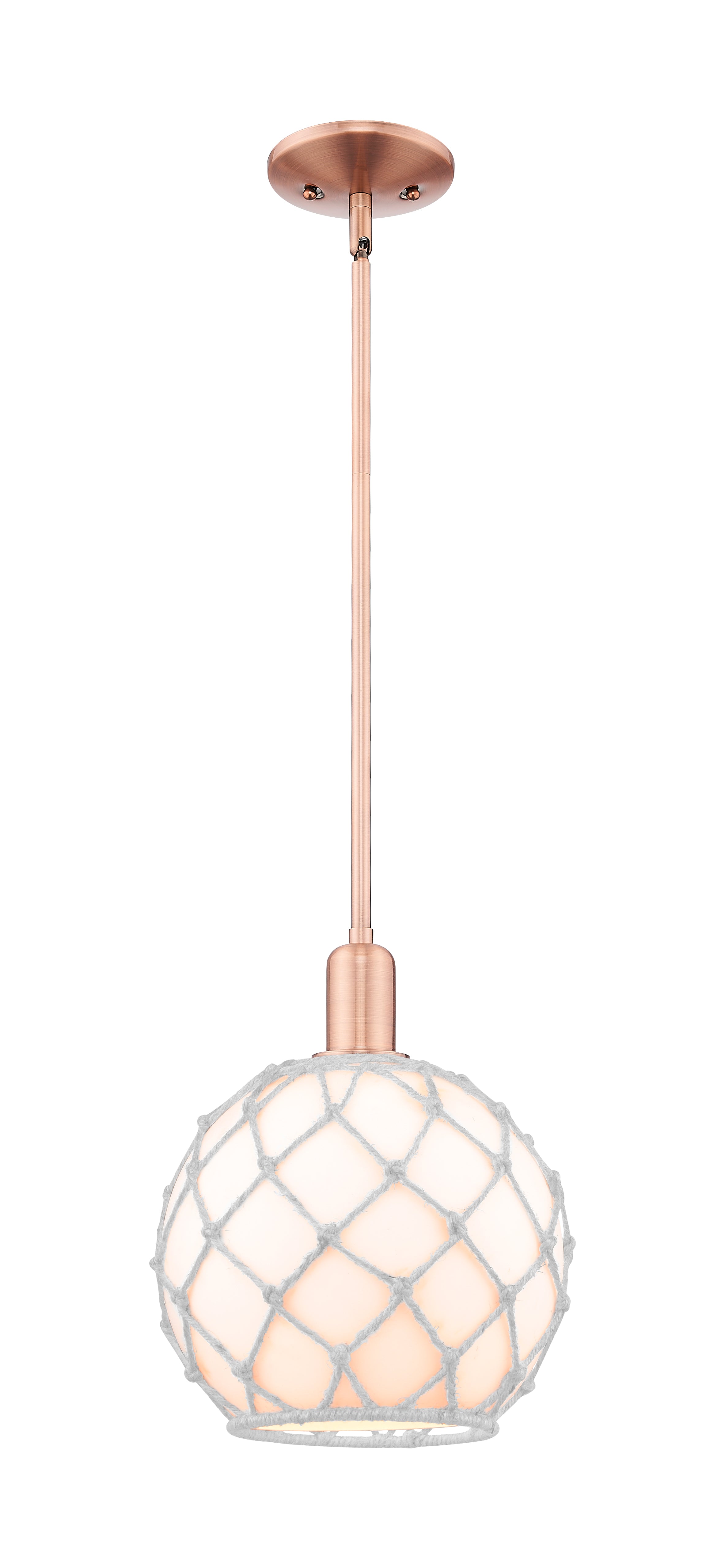Arcadia Mini Pendant Antique Brass Finish
