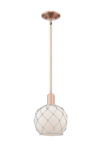 Arcadia Mini Pendant Antique Brass Cast