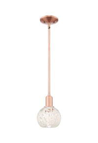 Arcadia Mini Pendant Antique Brass Finish