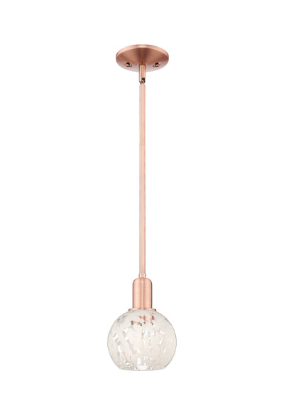Arcadia Mini Pendant Antique Brass Finish