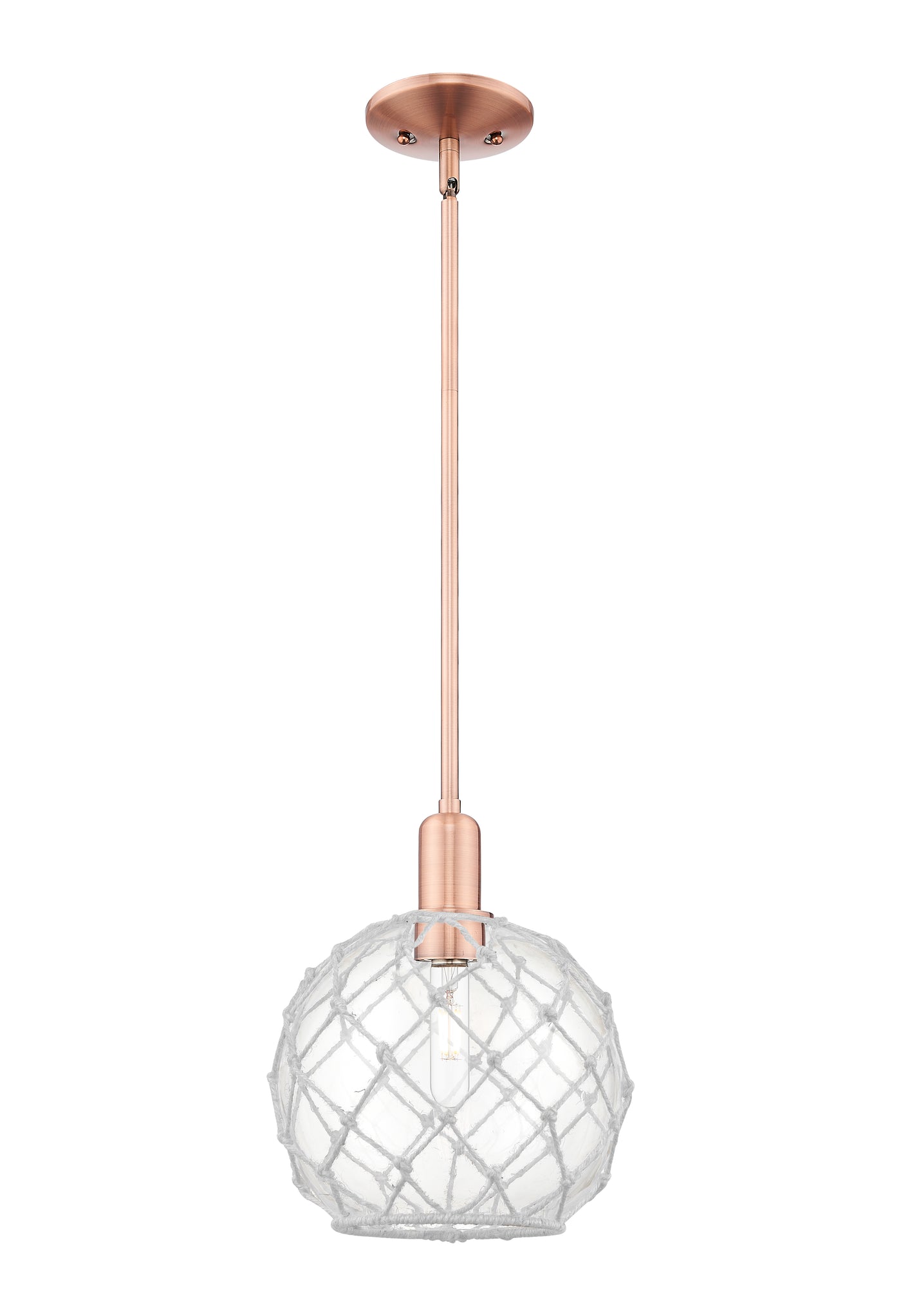 Arcadia Mini Pendant Antique Brass Finish