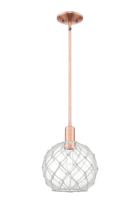 Arcadia Mini Pendant Antique Brass Finish
