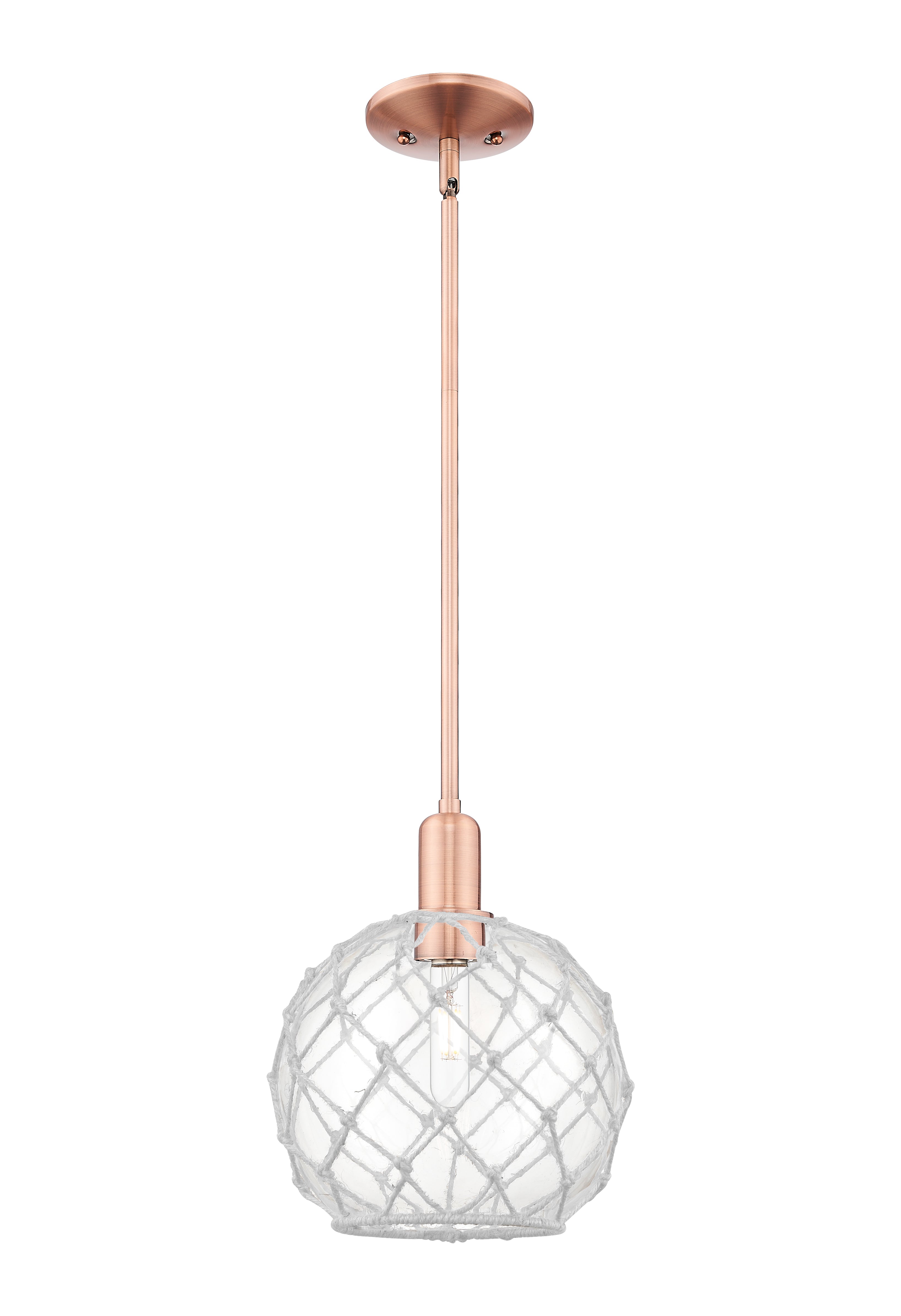 Arcadia Mini Pendant Antique Brass Finish