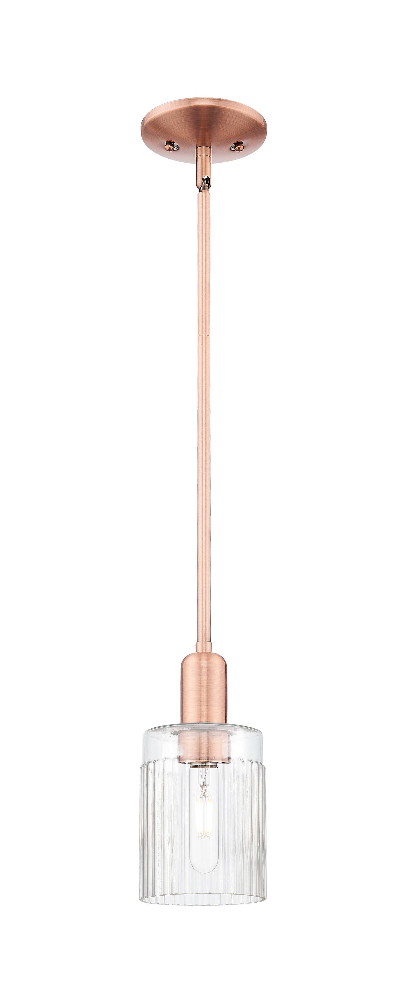 Arcadia Mini Pendant Antique Brass Finish