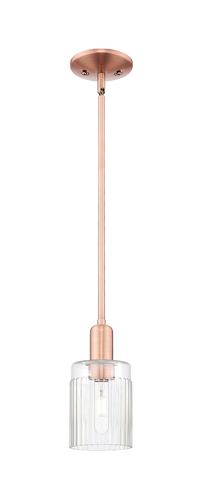 Arcadia Mini Pendant Antique Brass Finish