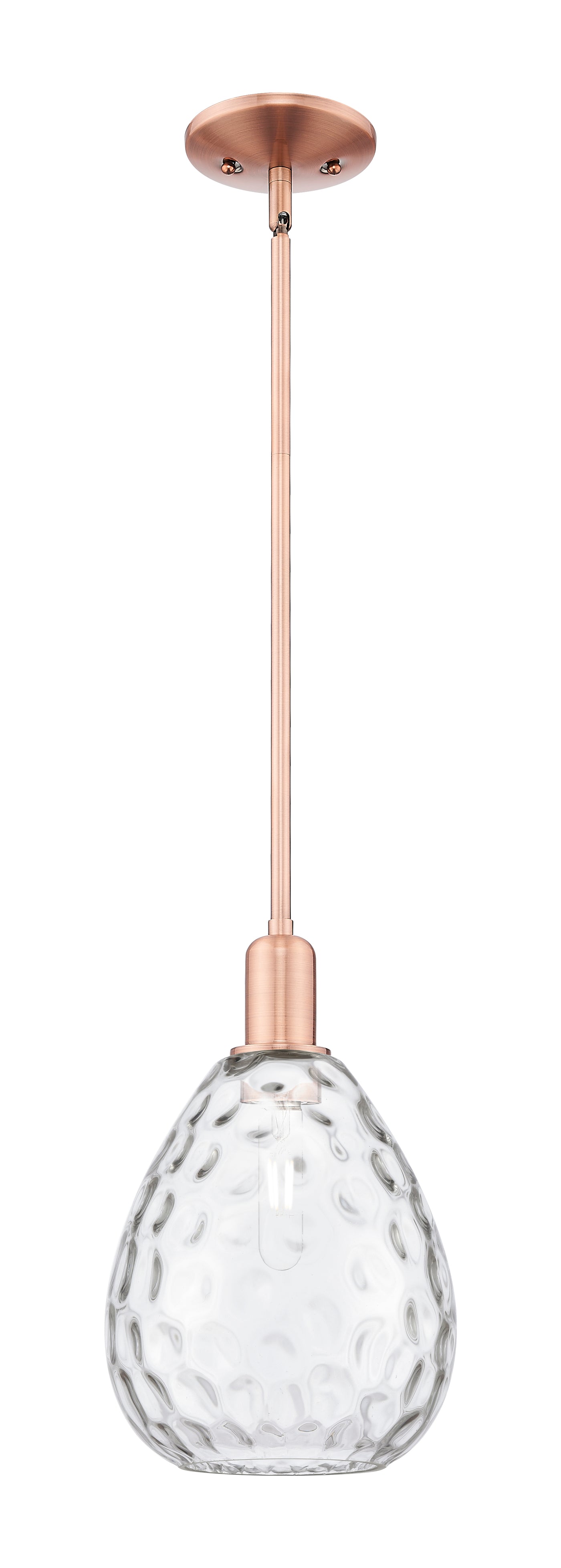 Arcadia Mini Pendant Antique Brass Finish