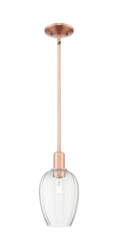 Arcadia Mini Pendant Antique Brass Finish