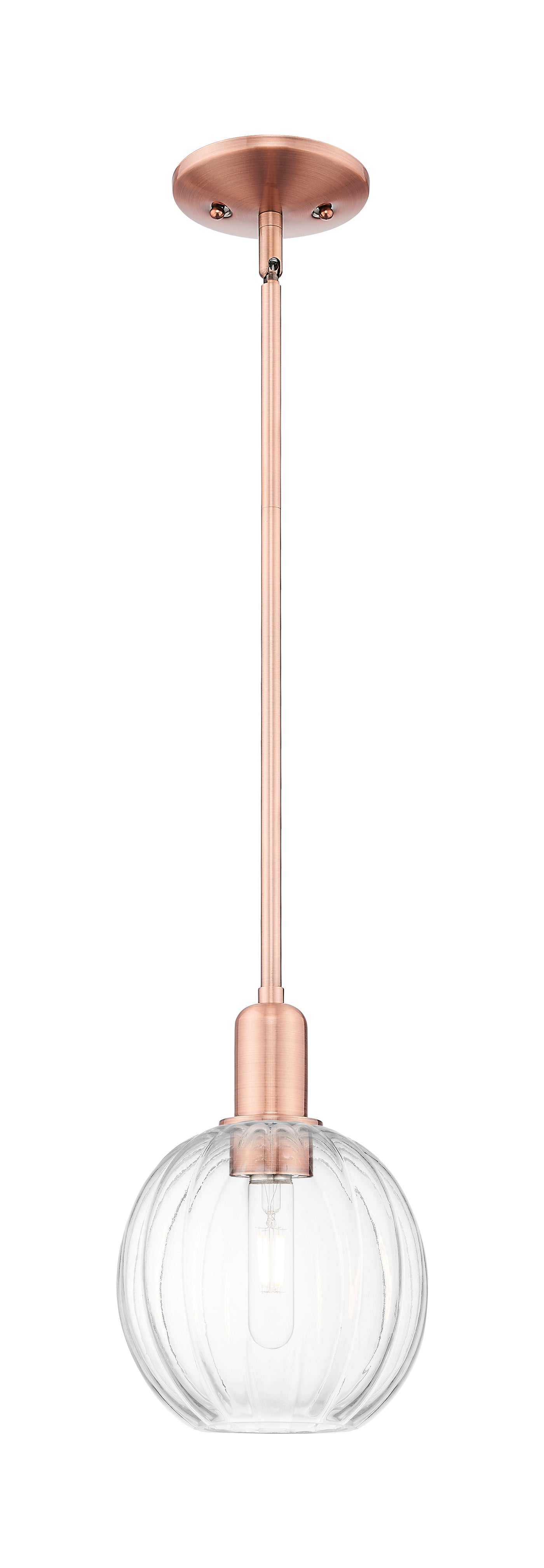 Arcadia Mini Pendant Antique Brass Steel
