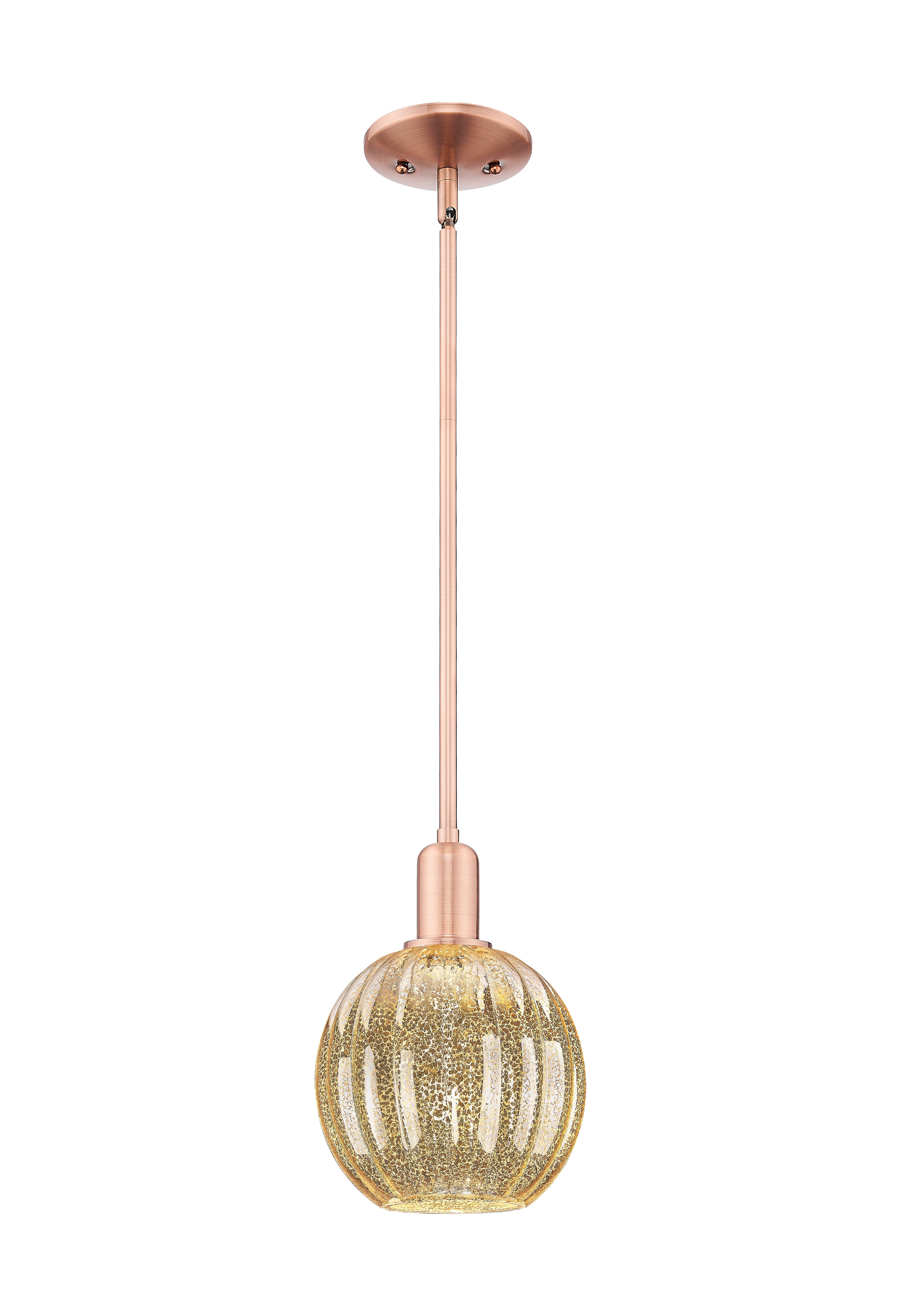 Arcadia Mini Pendant Antique Brass Steel