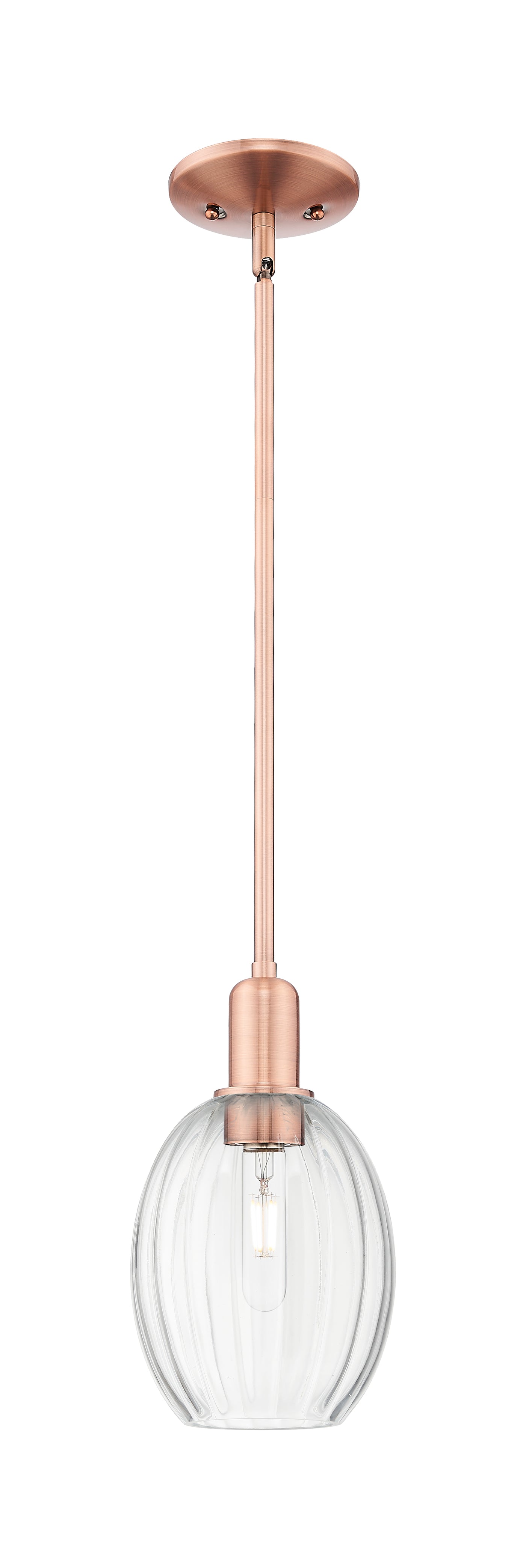 Arcadia Mini Pendant Antique Brass Finish