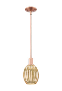 Arcadia Mini Pendant Antique Brass Finish
