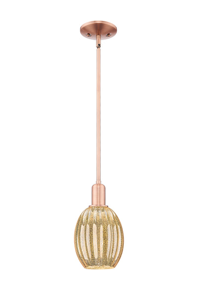 Arcadia Mini Pendant Antique Brass Finish