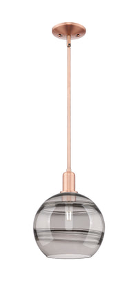 Arcadia Mini Pendant Antique Brass Finish