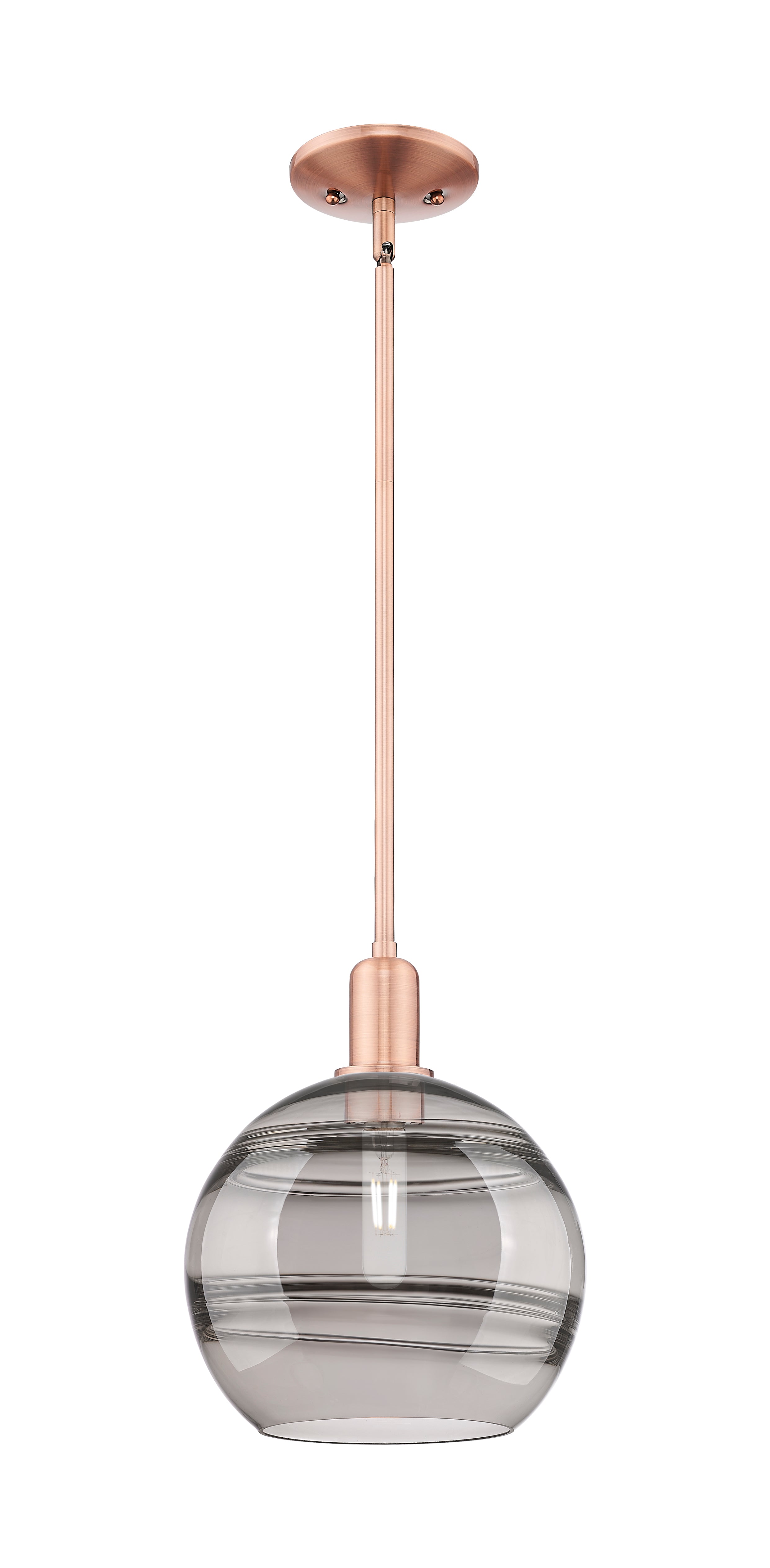 Arcadia Mini Pendant Antique Brass Finish