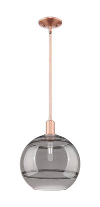 Arcadia Mini Pendant Antique Brass Cast Steel