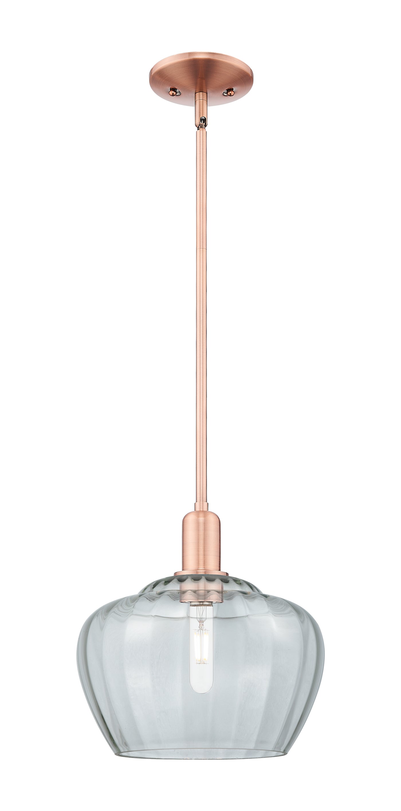 Arcadia Mini Pendant Antique Brass Finish