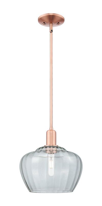 Arcadia Mini Pendant Antique Brass Finish