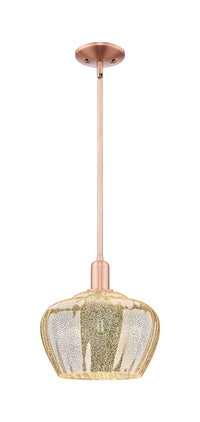 Arcadia Mini Pendant Antique Brass Finish
