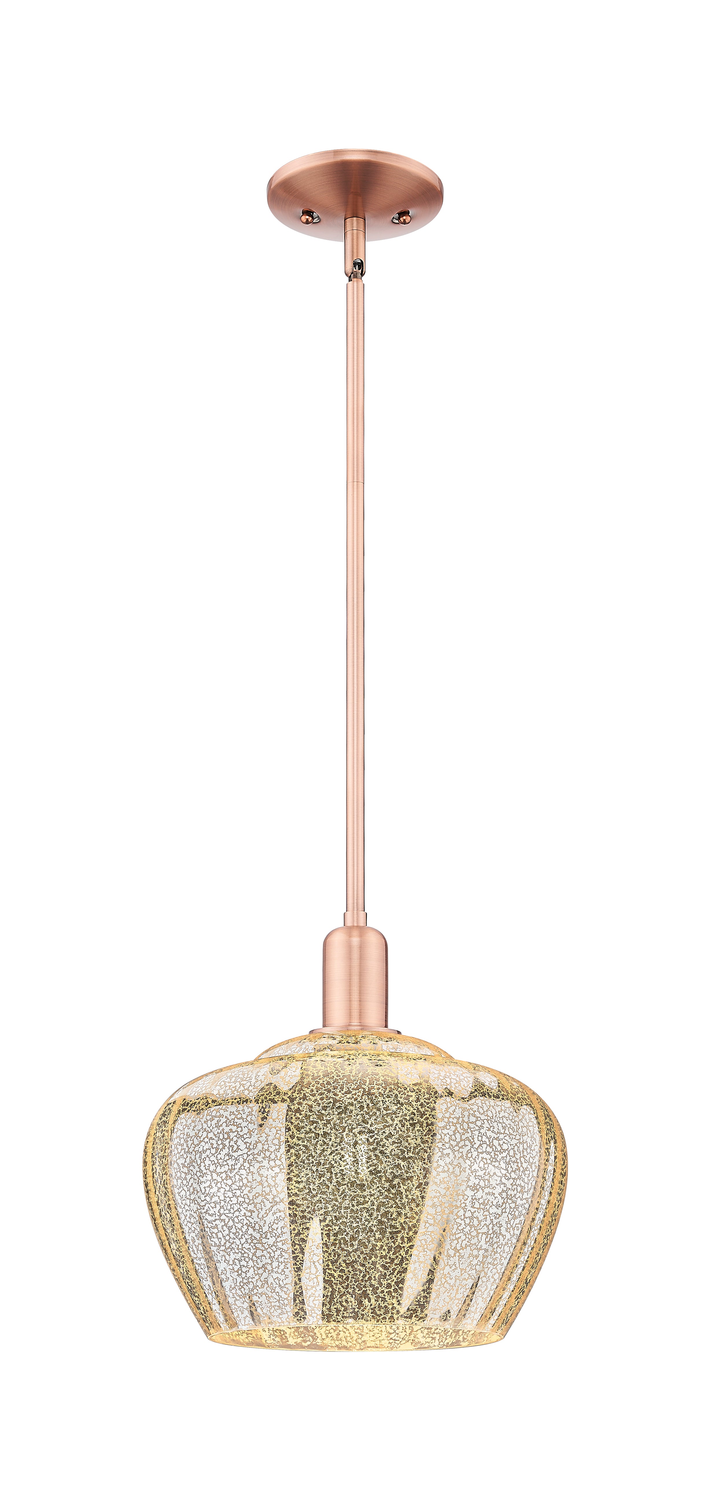 Arcadia Mini Pendant Antique Brass Finish