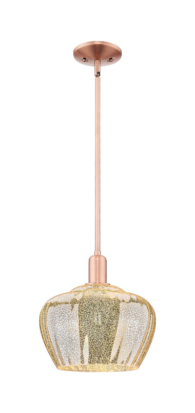 Arcadia Mini Pendant Antique Brass Finish