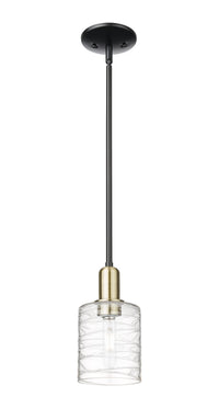 Arcadia Mini Pendant Antique Brass Steel Glass