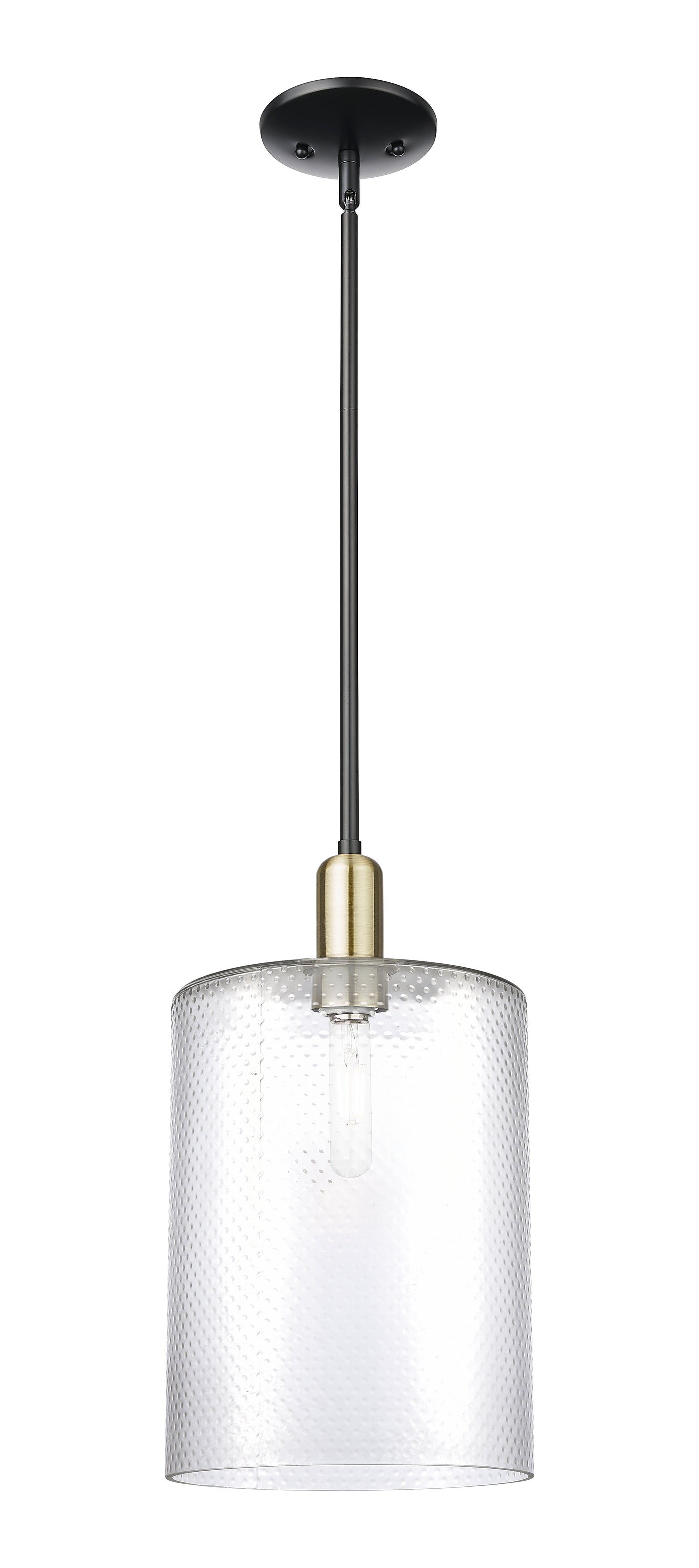 Arcadia Mini Pendant Antique Brass Dimmable