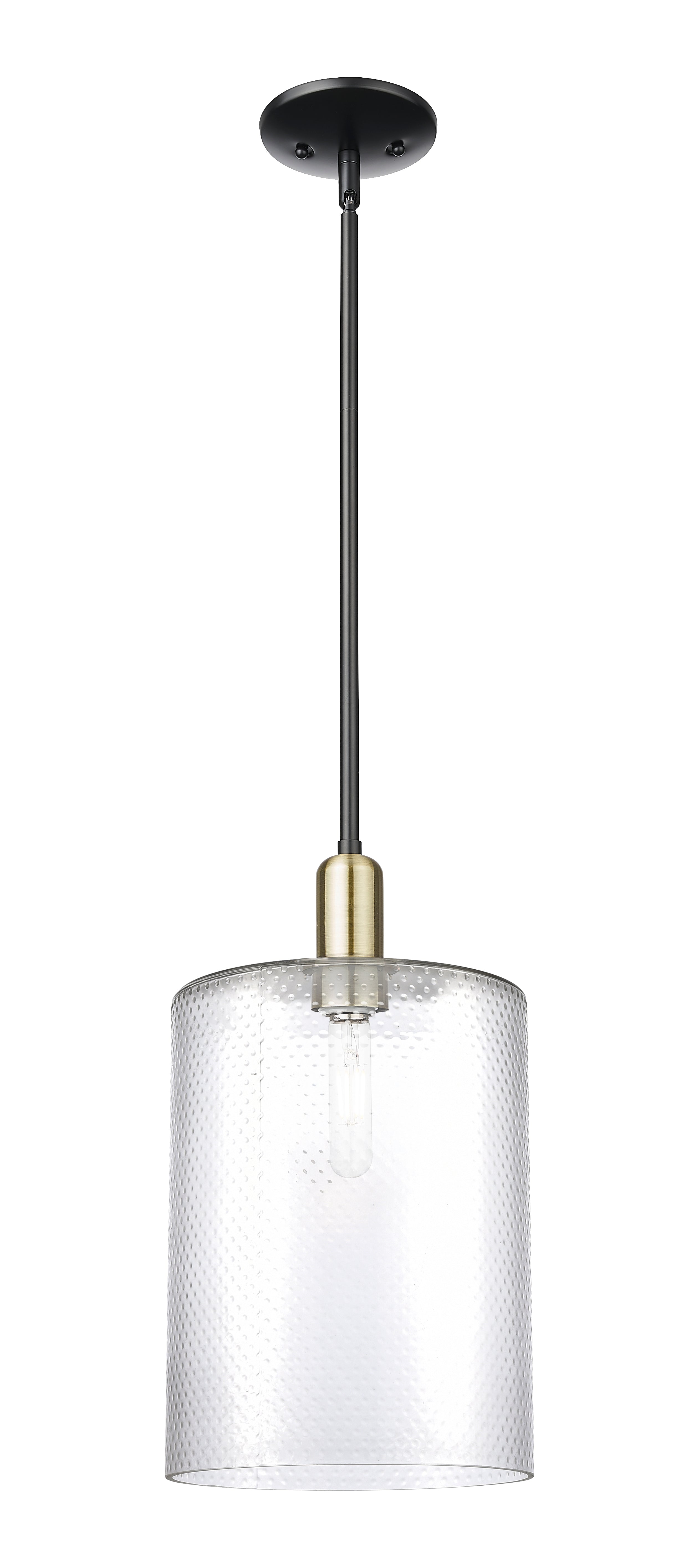 Arcadia Mini Pendant Antique Brass Dimmable