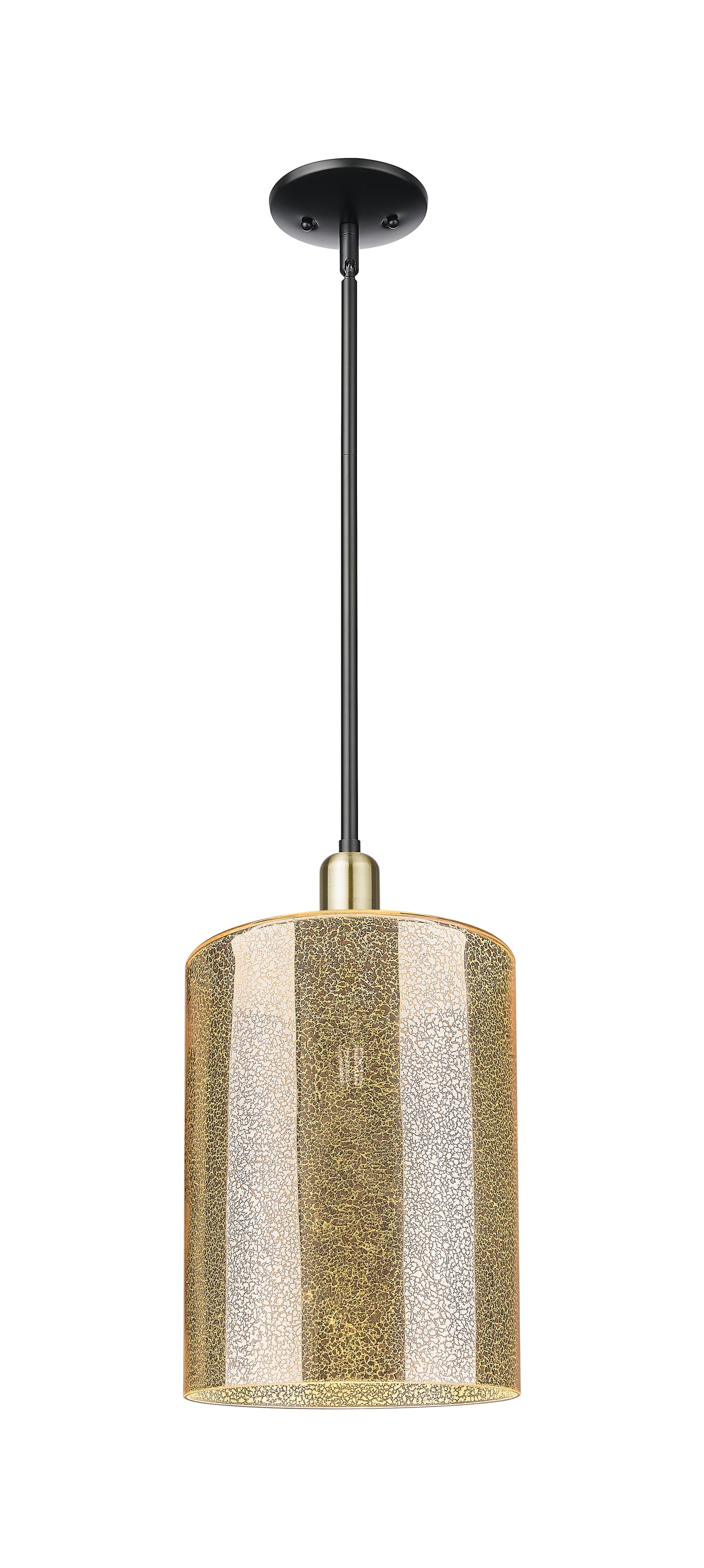 Arcadia Mini Pendant Antique Brass Dimmable