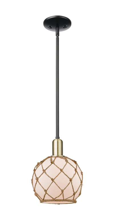 Arcadia Mini Pendant Antique Brass Cast