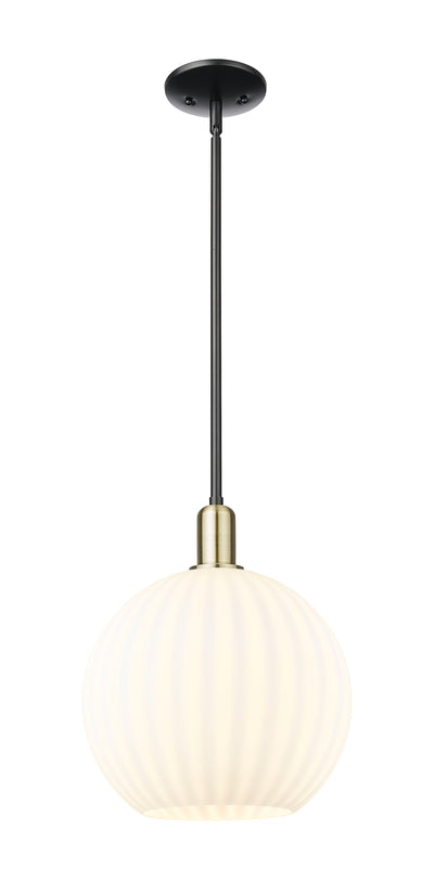 Arcadia Mini Pendant Antique Brass Finish