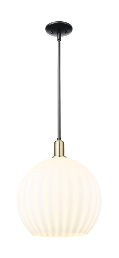 Arcadia Mini Pendant Antique Brass Finish
