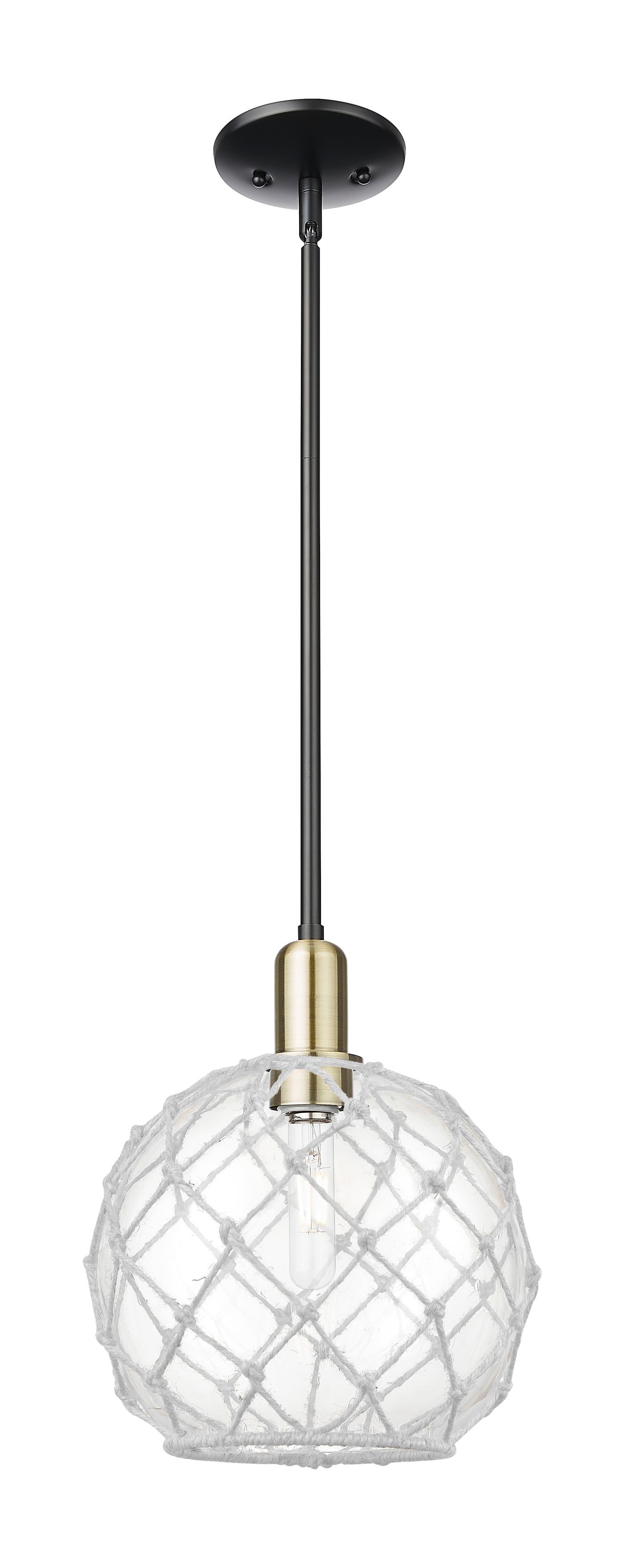 Arcadia Mini Pendant Antique Brass Finish