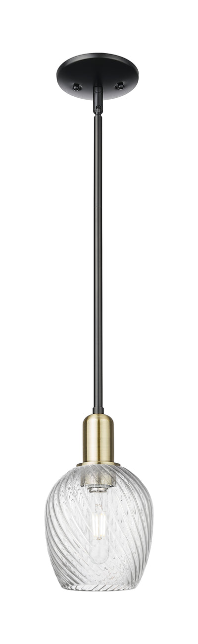 Arcadia Mini Pendant Antique Brass Finish