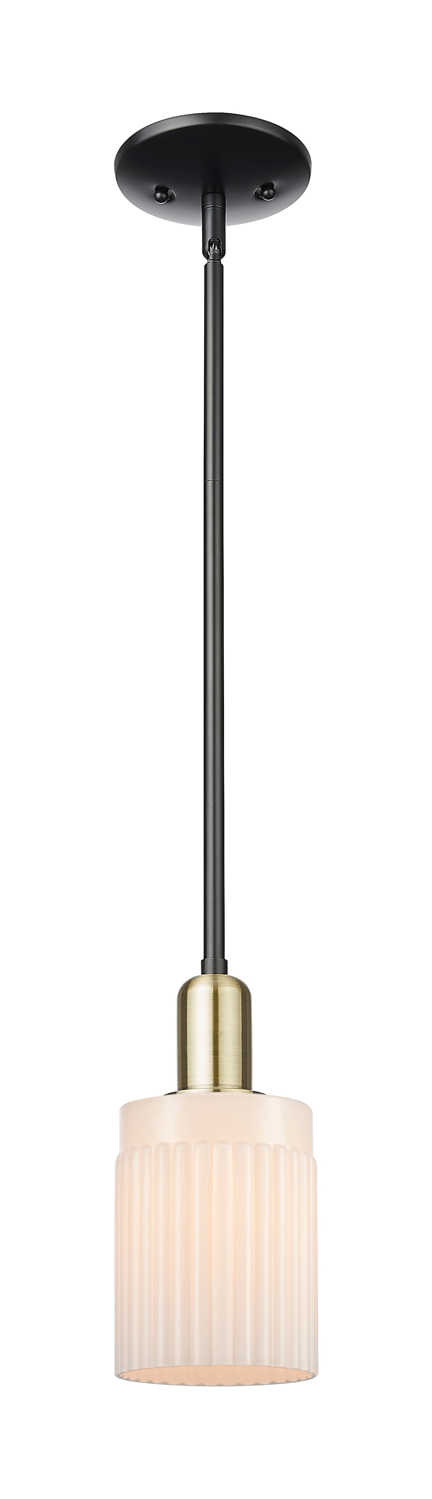 Arcadia Mini Pendant Antique Brass Finish