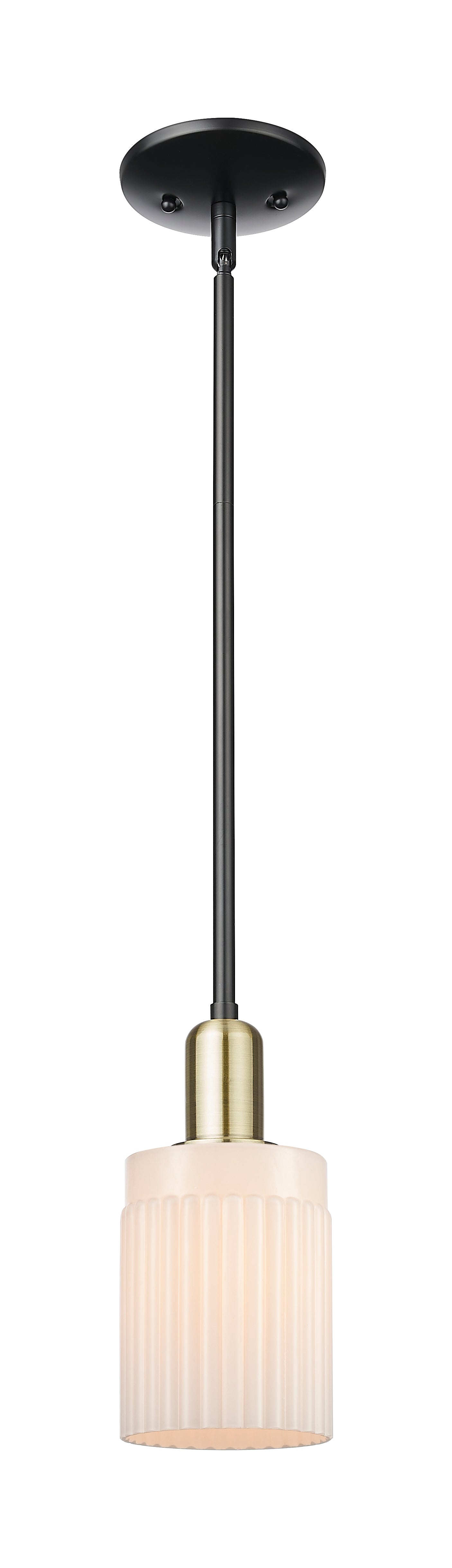 Arcadia Mini Pendant Antique Brass Finish