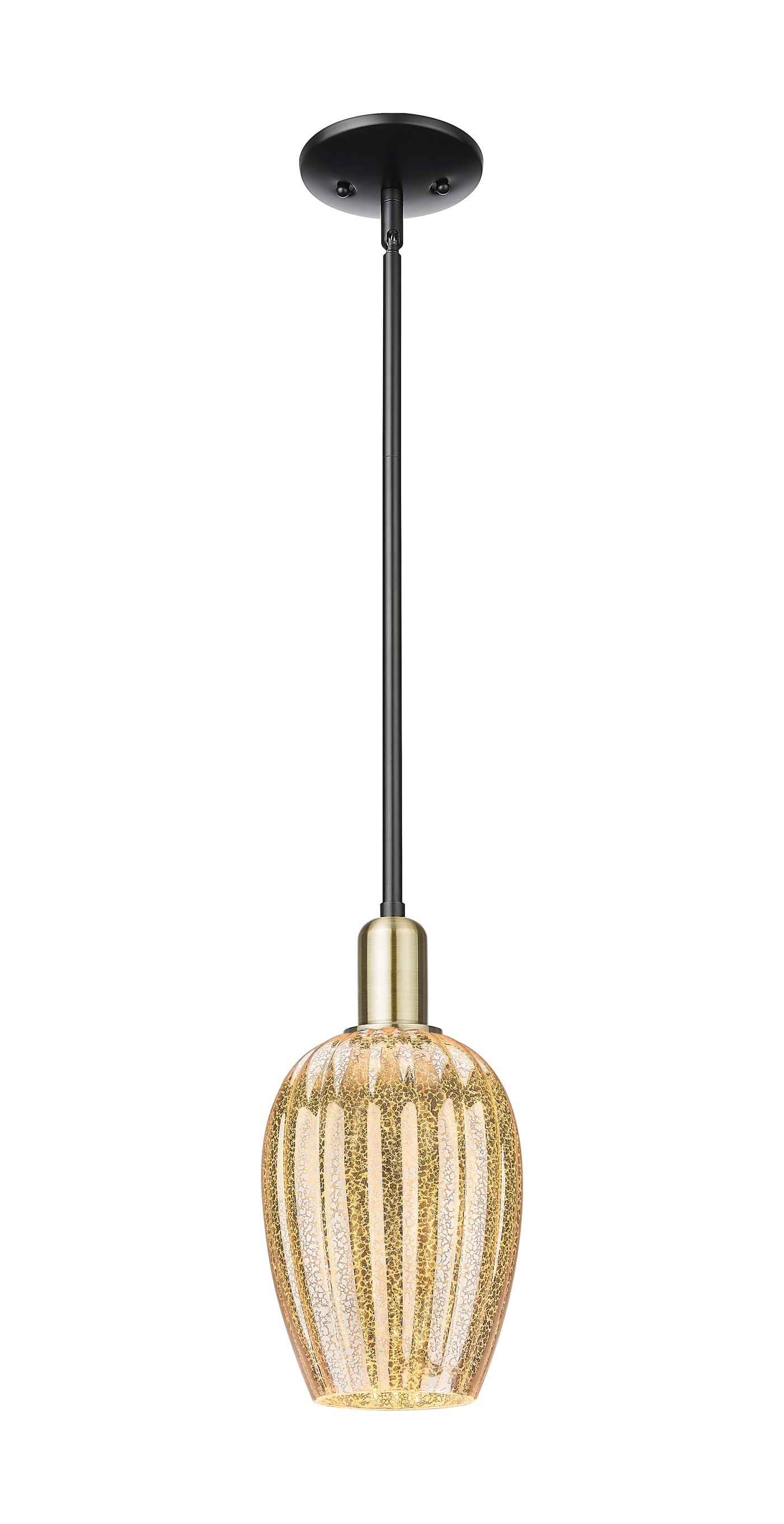 Arcadia Mini Pendant Antique Brass Finish