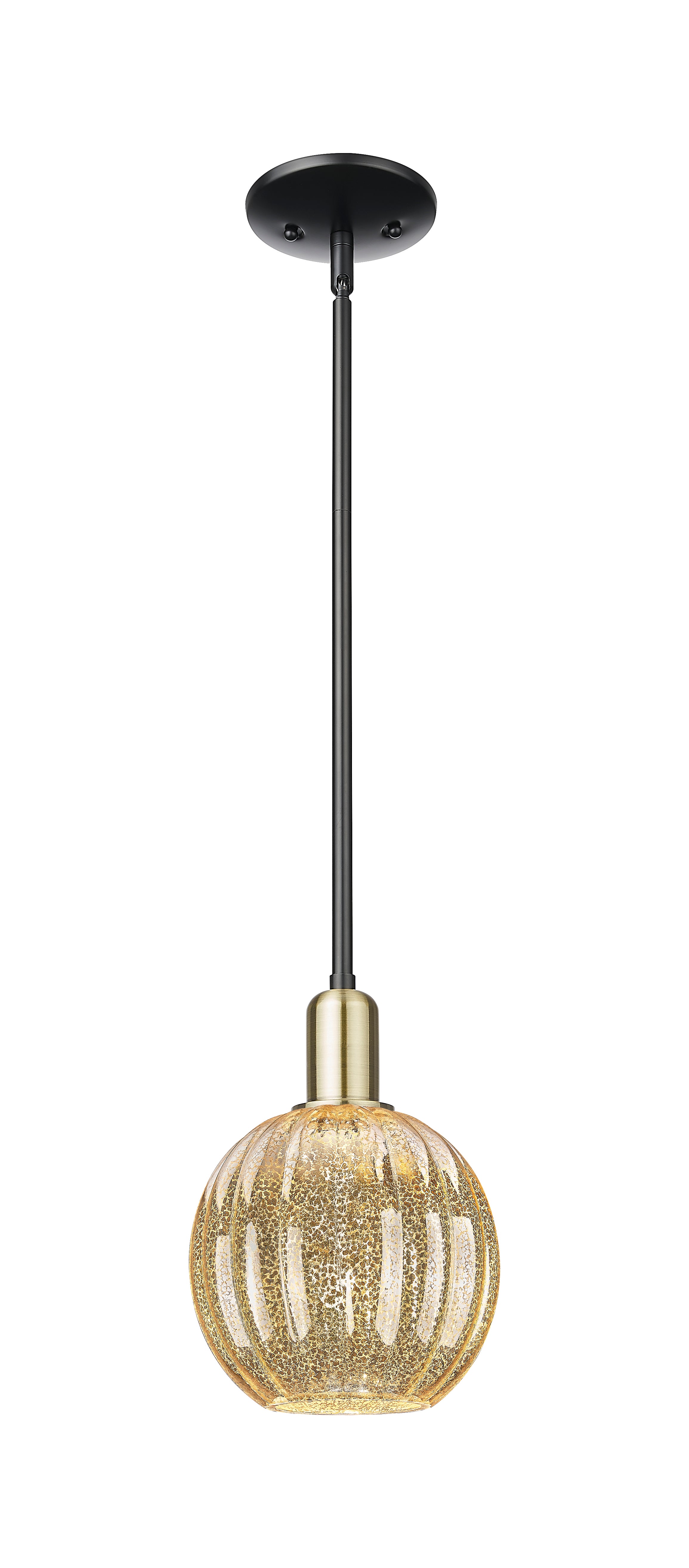 Arcadia Mini Pendant Antique Brass Steel