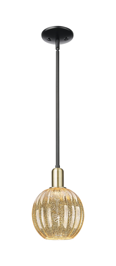 Arcadia Mini Pendant Antique Brass Steel